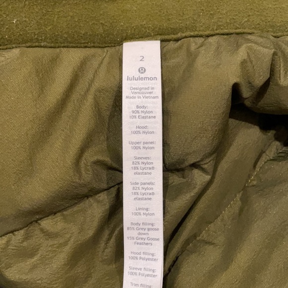 Lululemon Down For It All Jacket - Picture 7 of 8